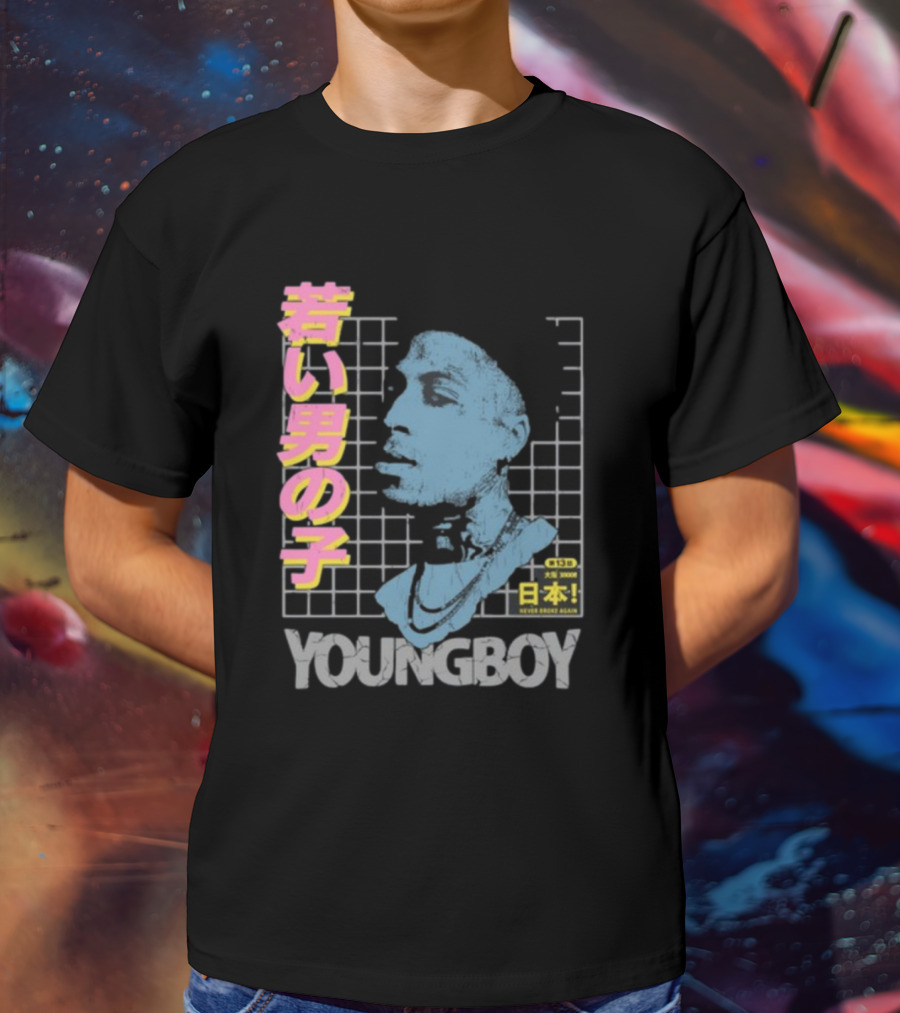 YOUNGBOY Neverbrokeagain Ichiban 日本 T-Shirt