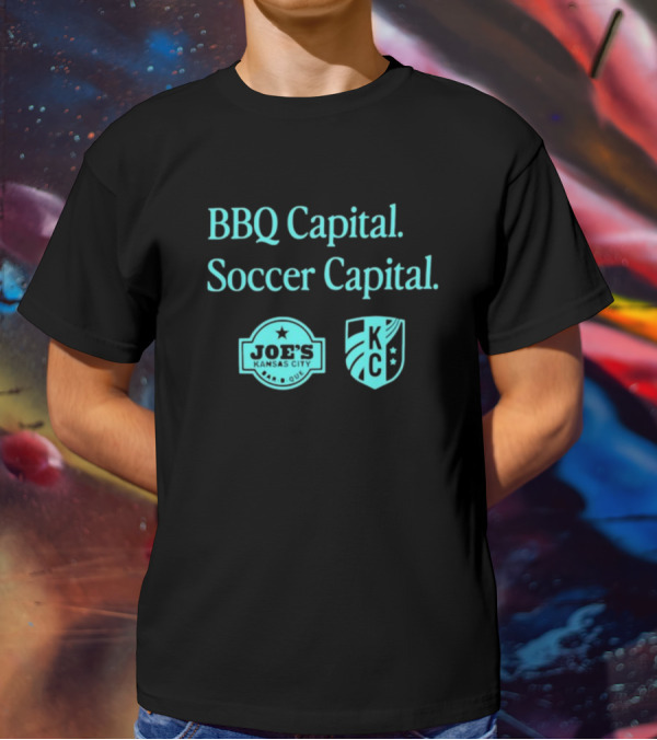 BBQ Capital Soccer Capital Joe's Kansas City KC T-Shirt