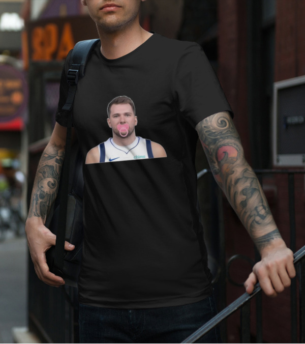 Luka Doncic Pacifier Chime Basketball T-Shirt
