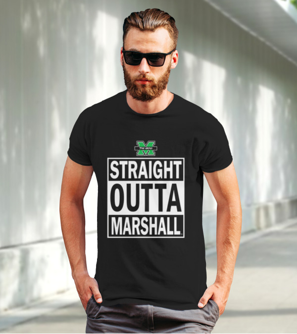 Marshall University Thundering Herd Straight Outta Marshall T-Shirt