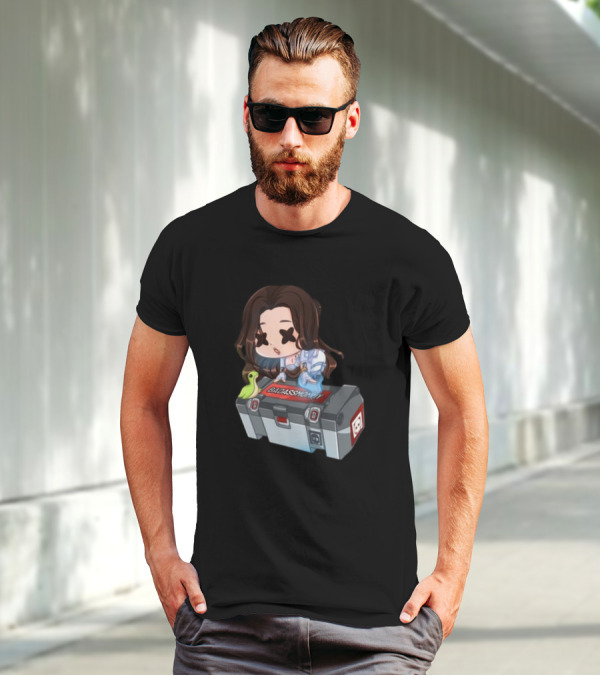 Streamlabs Store Favorite Death Box Badass Show Apex Legends Chibi T-Shirt