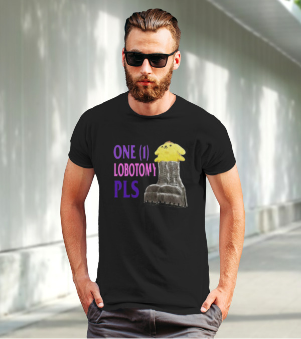 Jmcgg Pompompurin One 1 Lobotomy Pls Cute Character In Platform Boots T-Shirt