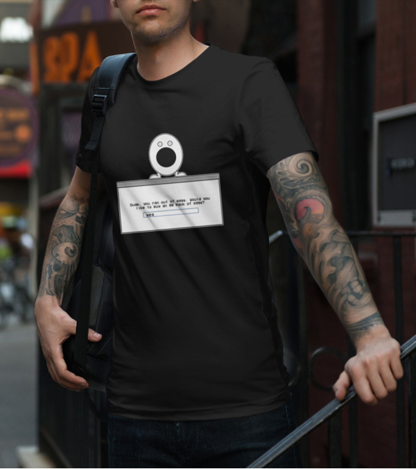 Itysl Clips Dude Ran Out Of Eggs Buy An 80 Pack Yes T-Shirt