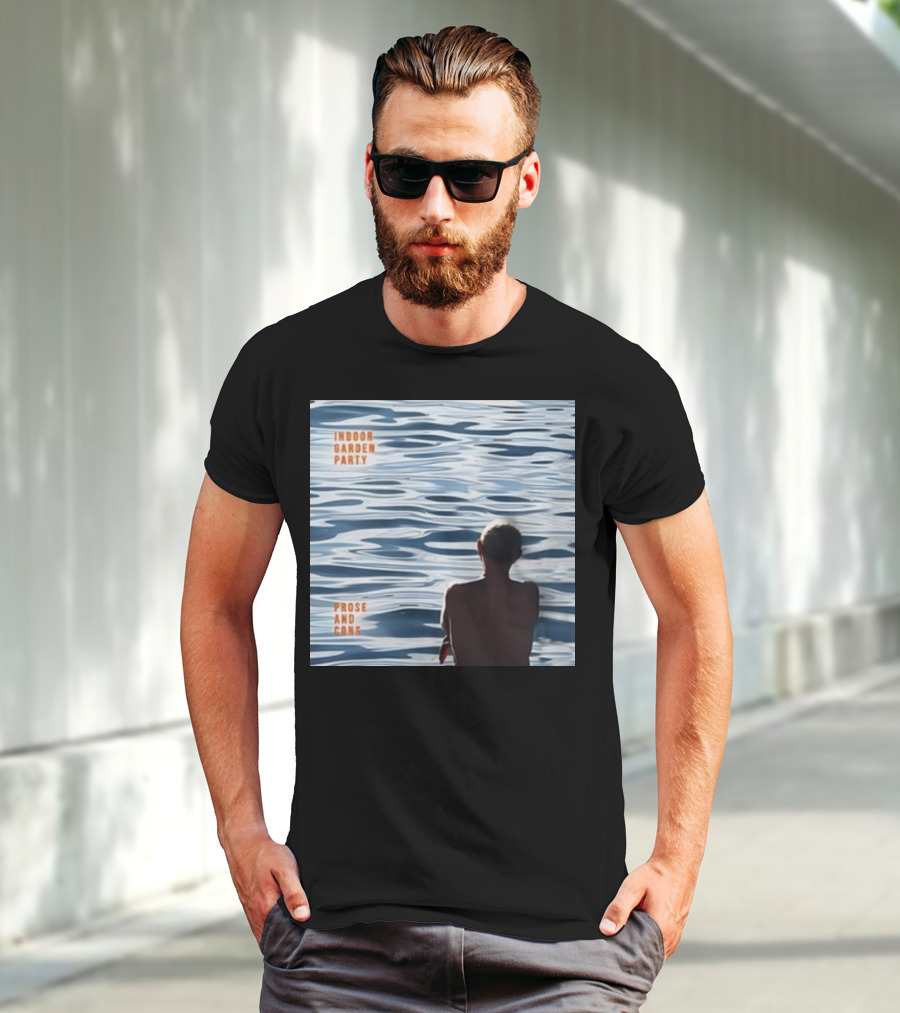 Russell Crowe Indoor Garden Party Prose And Cons Water Reflection T-Shirt