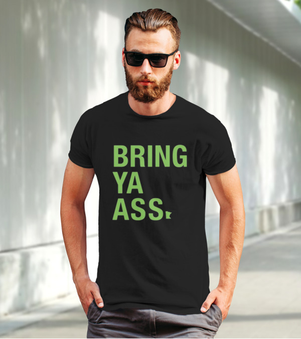 Bring Ya Ass Sota Clothing Minnesota State Outline T-Shirt
