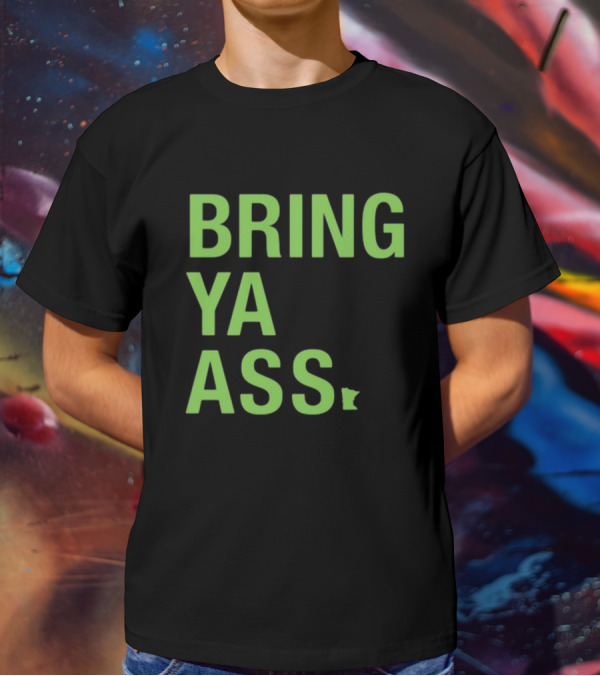 Bring Ya Ass Sota Clothing Minnesota State Outline T-Shirt