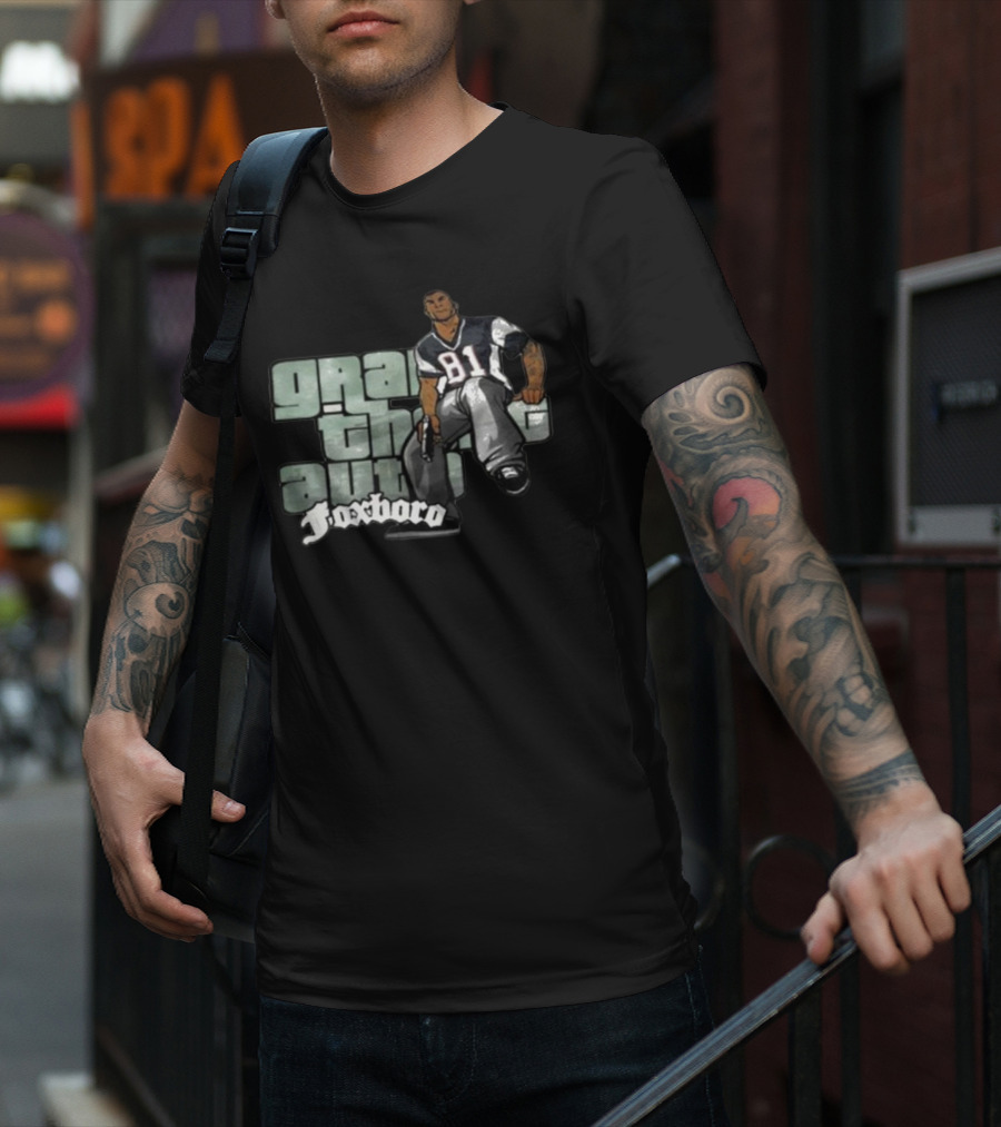 Grand Theft Auto Foxboro 81 Jersey Character T-Shirt