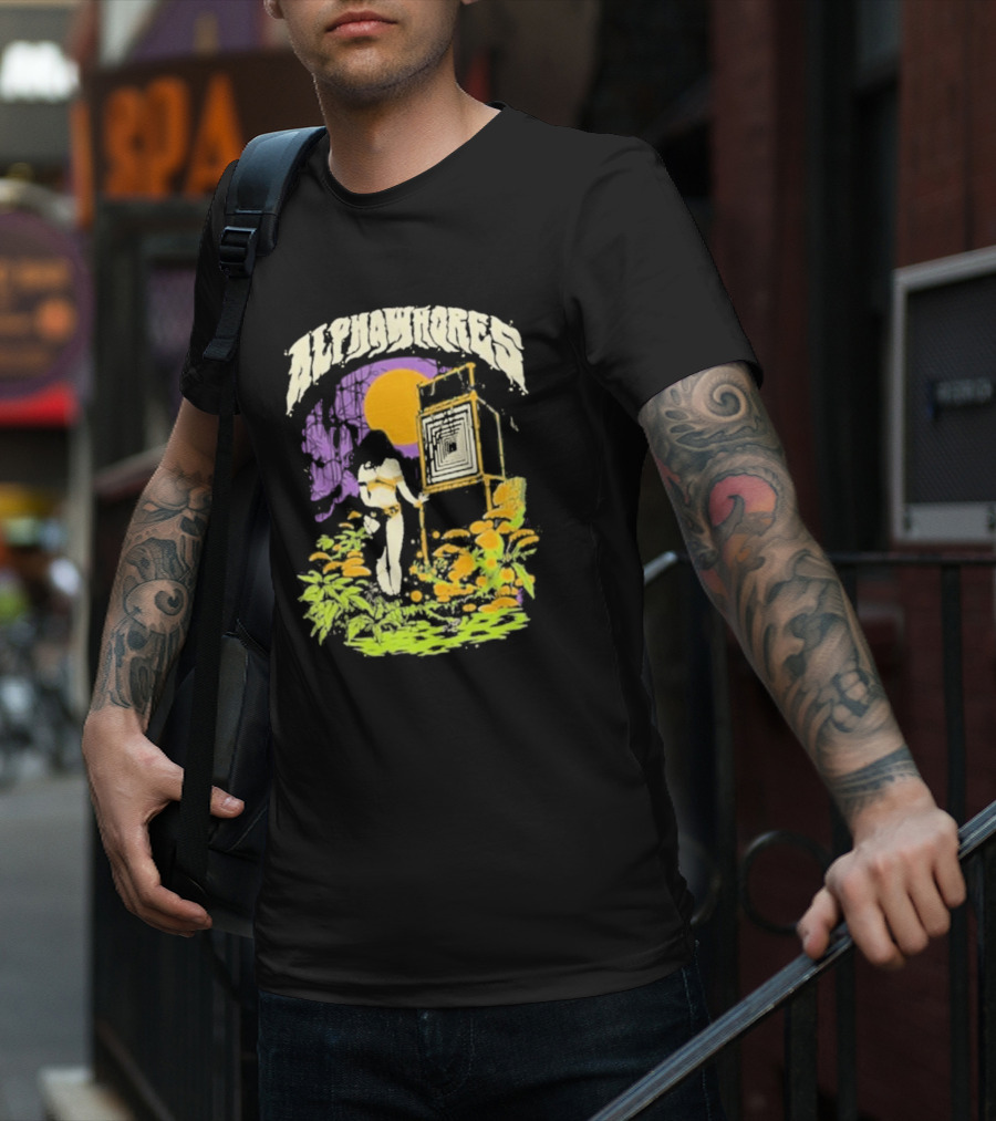 Alphawhores Psychedelic Rock Amplifier Sunflowers Erlebnis T-Shirt