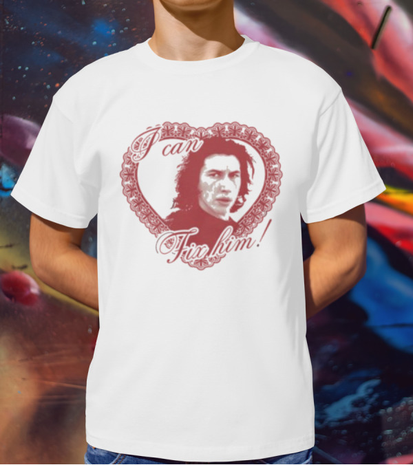 I Can Fix Him Kylo Ren Heart Frame T-Shirt
