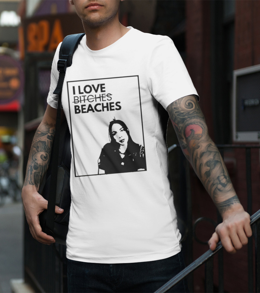 Charlotte I Love Beaches Image T-Shirt