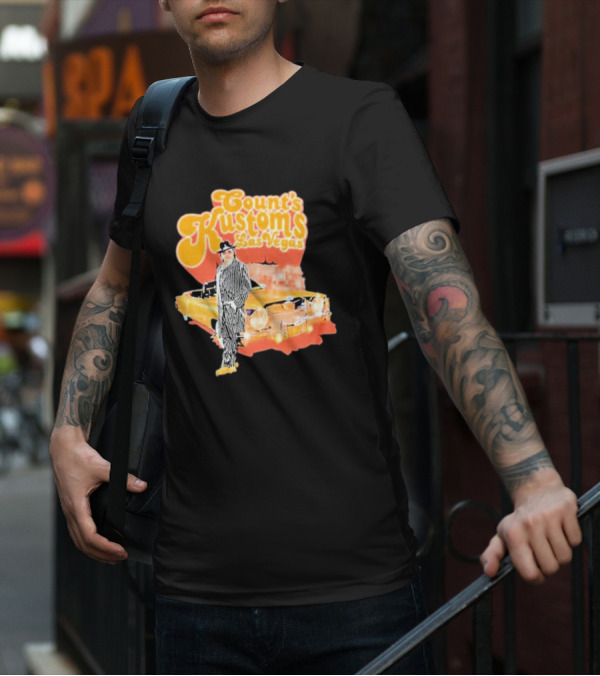 Count’s Kustoms Superfly Cadillac Eldorado Las Vegas Strip T-Shirt