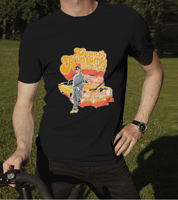 Count’s Kustoms Superfly Cadillac Eldorado Las Vegas Strip T-Shirt