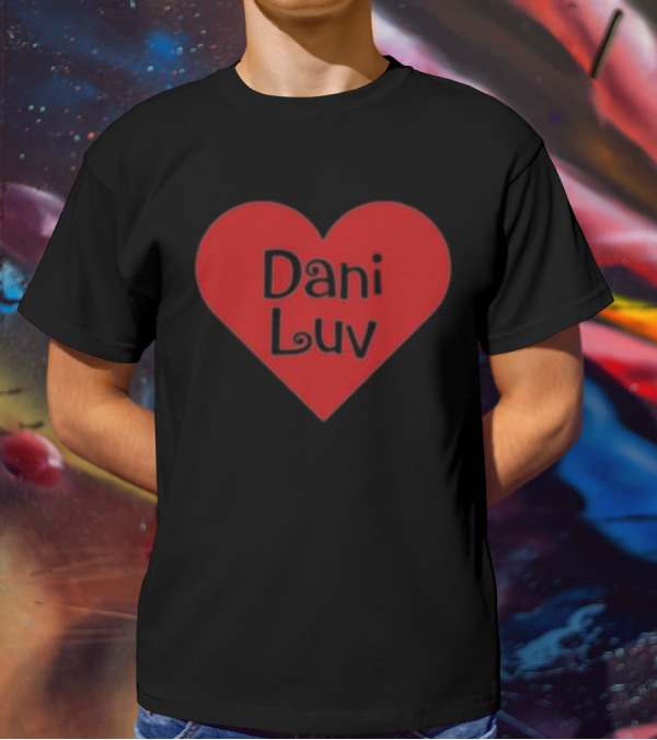 Dani Luv Heart Red T-Shirt