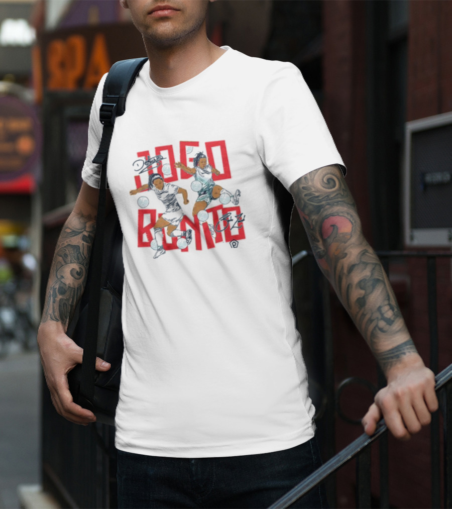 Jogo Bonito Debinha And Bia Zaneratto Soccer Signature T-Shirt