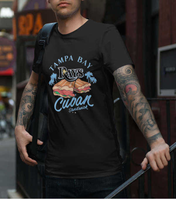 Tampa Bay Rays Cuban Sandwich T-Shirt