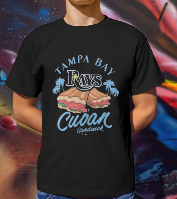 Tampa Bay Rays Cuban Sandwich T-Shirt