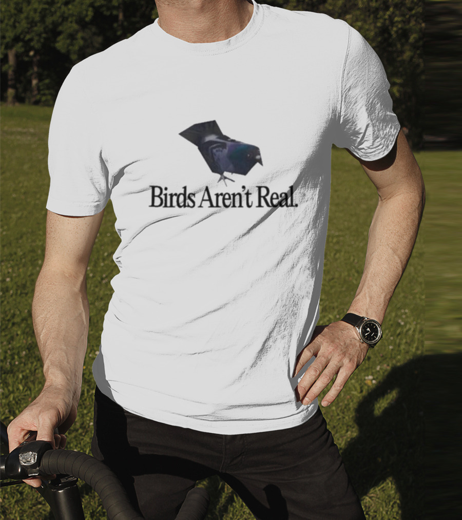 Birds Aren’t Real Pigeon Image T-Shirt