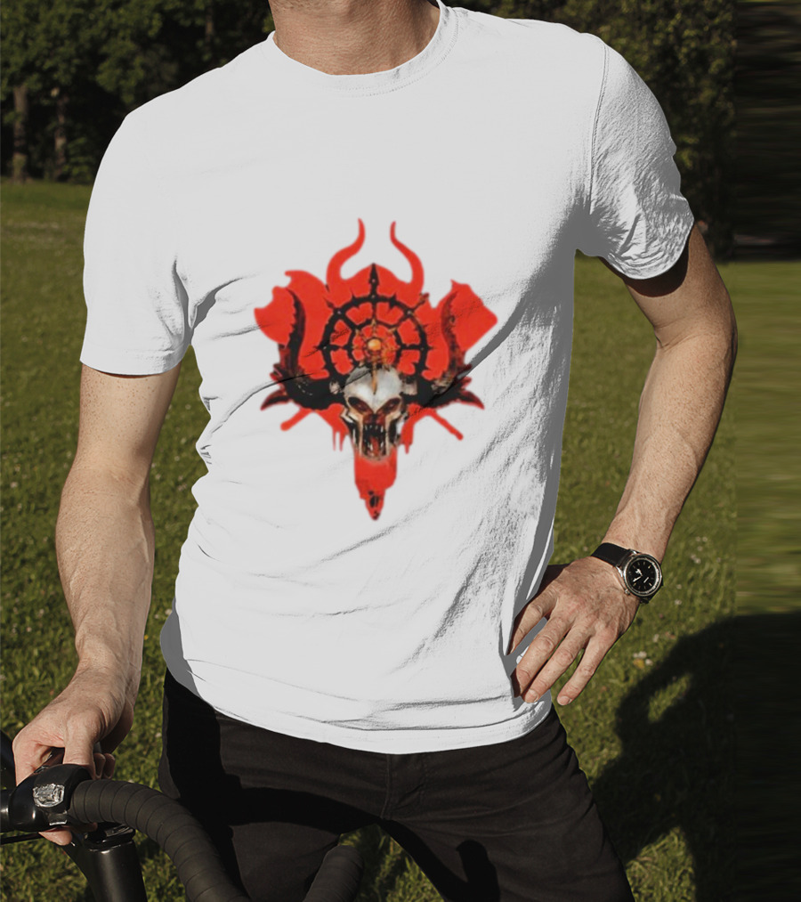 Slaves To Darkness Ravagers Skull And Chaos T-Shirt