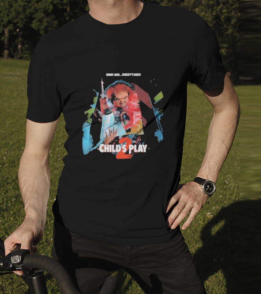 Sorry Jack Chucky’s Back Child’s Play 2 Horror T-Shirt