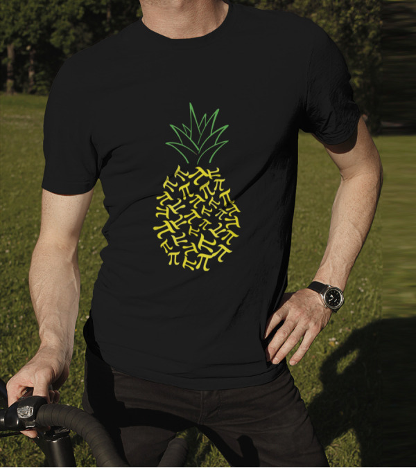 Pi Day Pineapple Math Humor T-Shirt