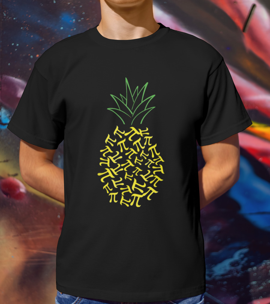 Pi Day Pineapple Math Humor T-Shirt