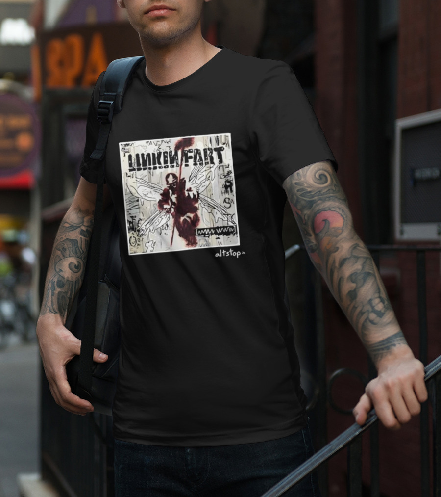Linkin Park Parody Altstop Worn T-Shirt