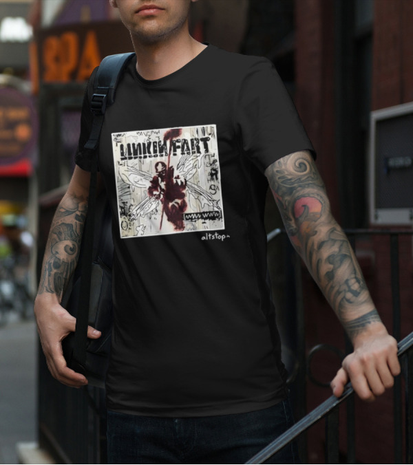 Linkin Park Parody Altstop Worn T-Shirt
