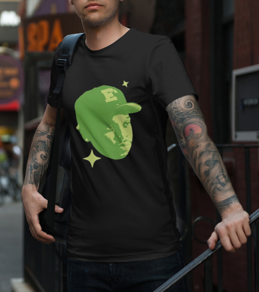 Blxst Green Face E Logo Cap T-Shirt