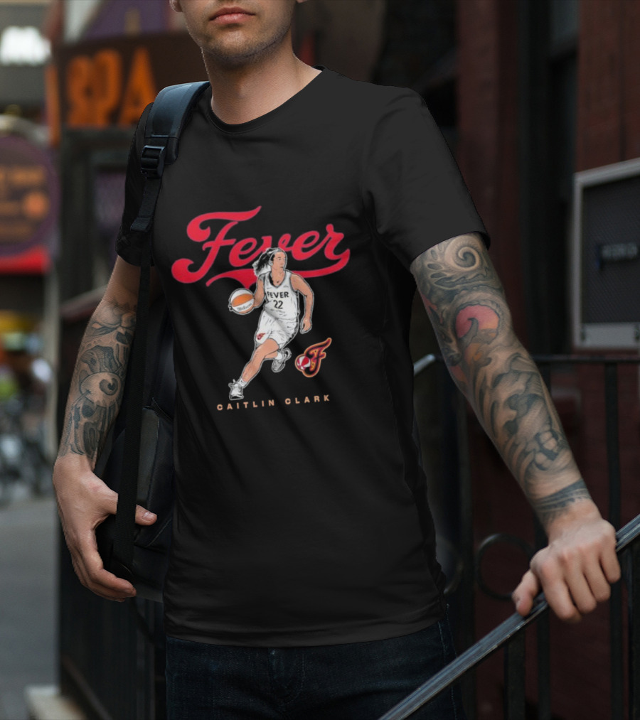 Fever Caitlin Clark Indiana Fever Motion T-Shirt