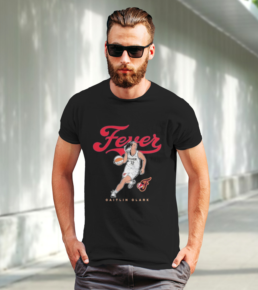 Fever Caitlin Clark Indiana Fever Motion T-Shirt