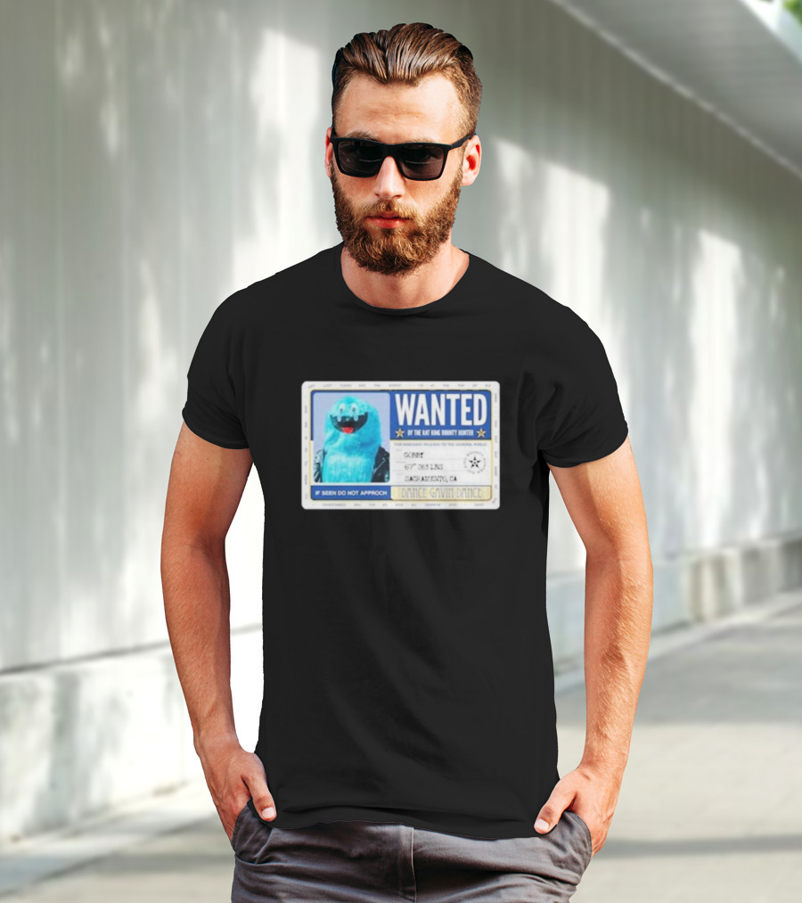 Dance Gavin Dance Wanted Gobby Rae King Bounty Hunter Sacramento T-Shirt