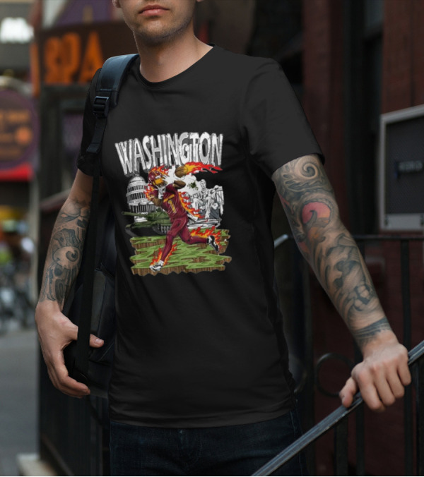 Washington Dark Horse JD X DH Football Capitol T-Shirt
