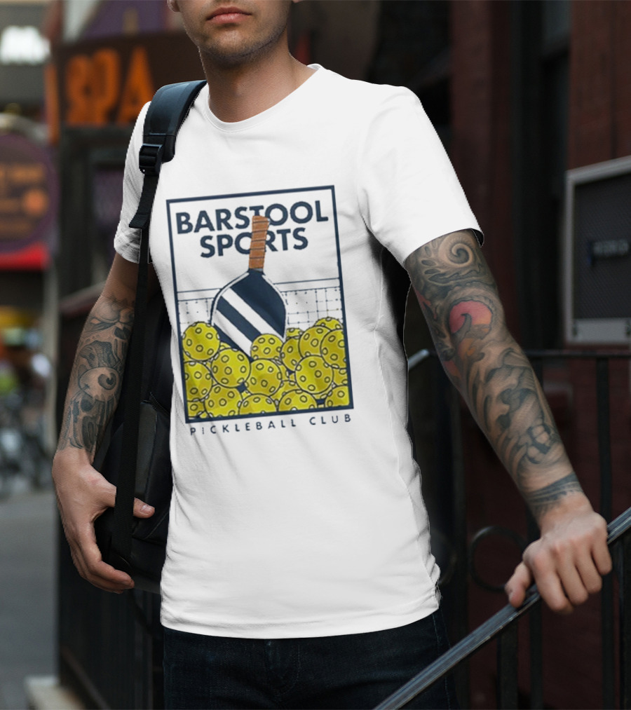Pickleball Club Paddle And Balls T-Shirt