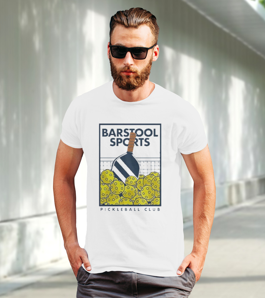 Pickleball Club Paddle And Balls T-Shirt