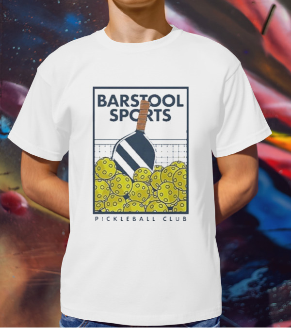 Pickleball Club Paddle And Balls T-Shirt