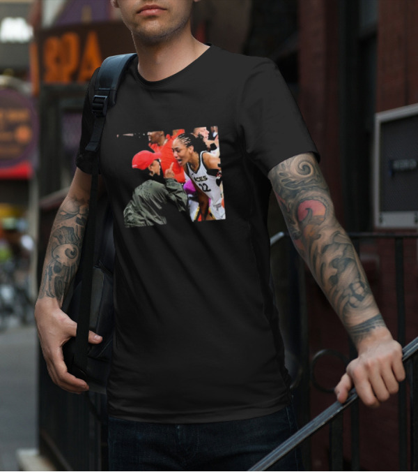 A’ja Wilson Dawn Staley Las Vegas Aces And Anxiety T-Shirt
