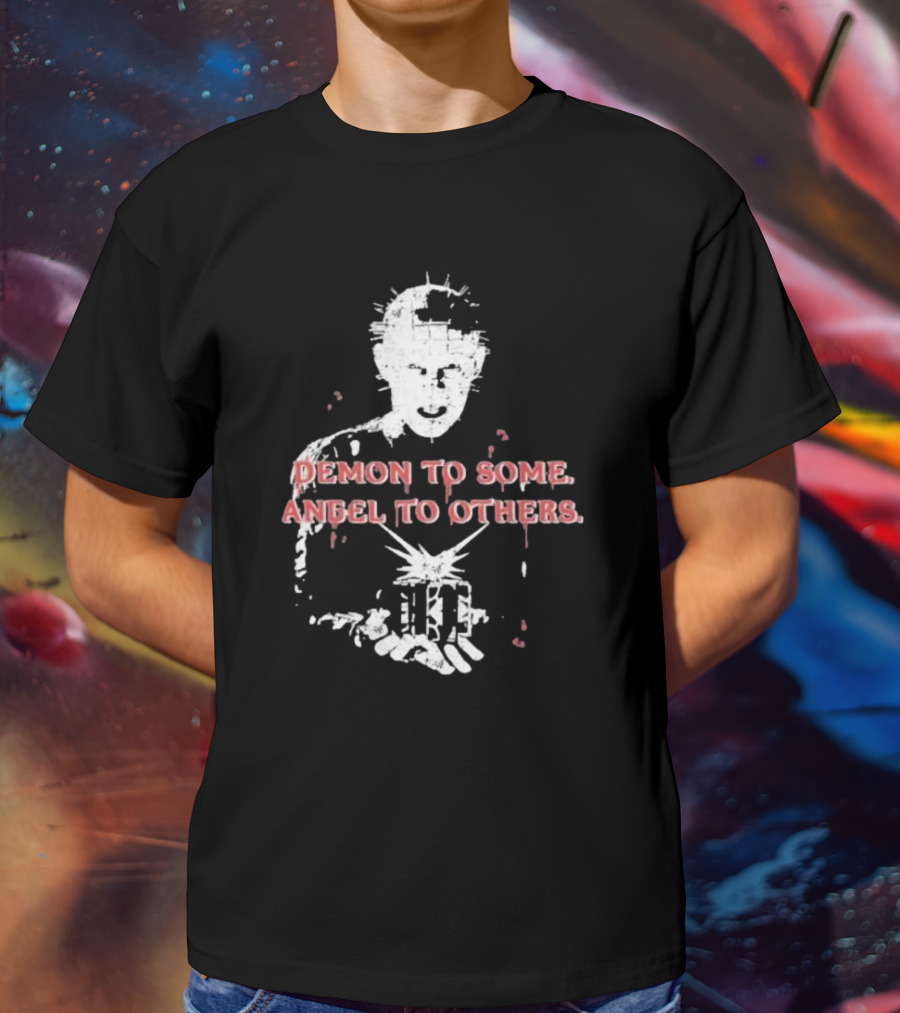 Demon To Some Angel To Others Hellraiser Puzzle Box T-Shirt