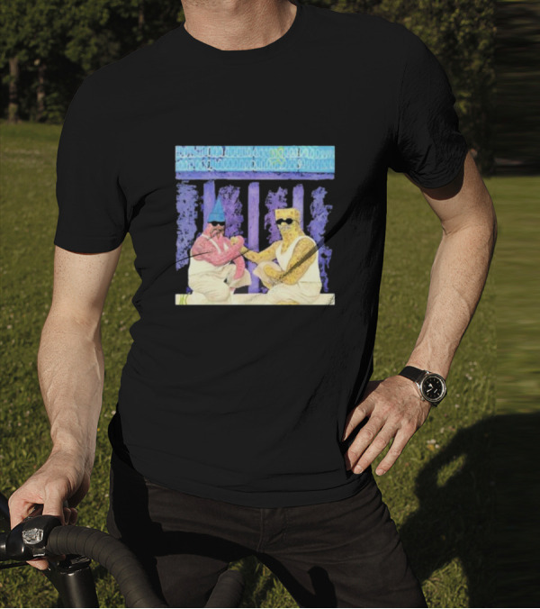 Mi Riqueza Ariel Camacho Greek Style Illustrative Scene T-Shirt