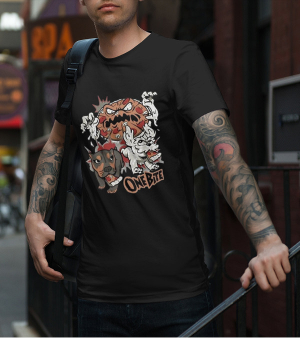 Miss Peaches X Bodoggos Fierce Pizza One Bite Chase T-Shirt