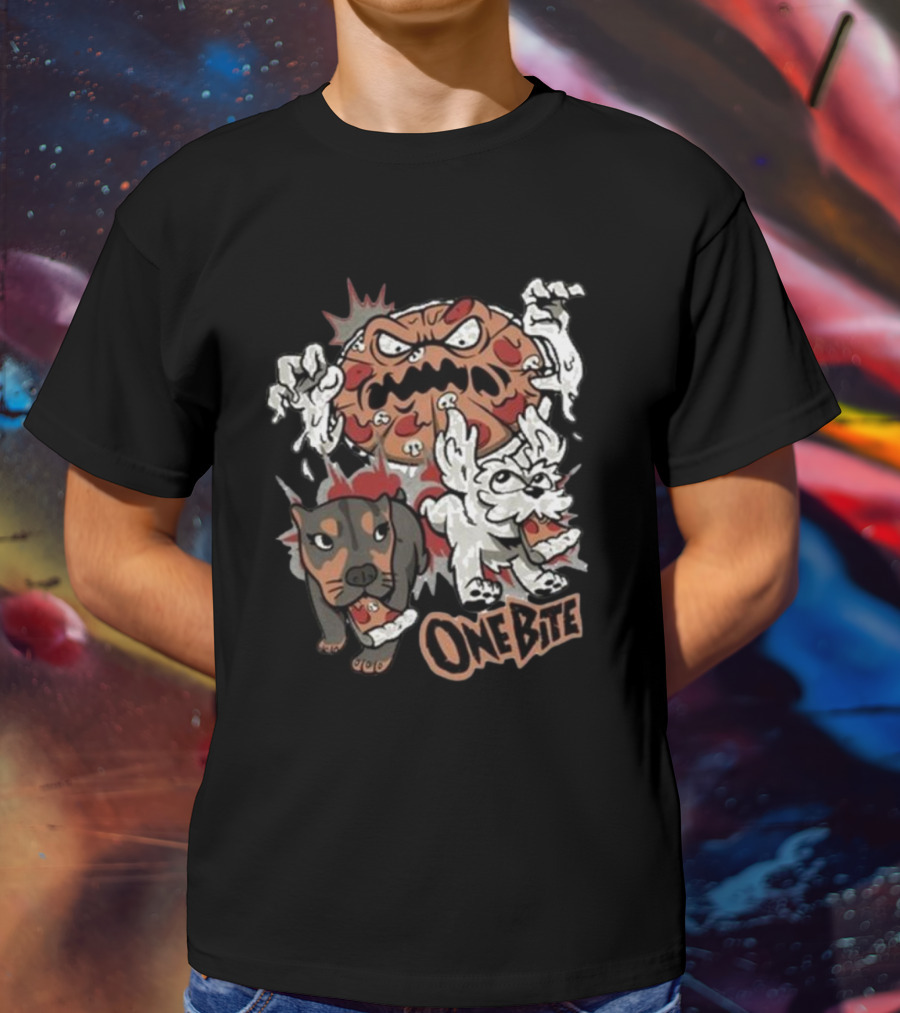 Miss Peaches X Bodoggos Fierce Pizza One Bite Chase T-Shirt