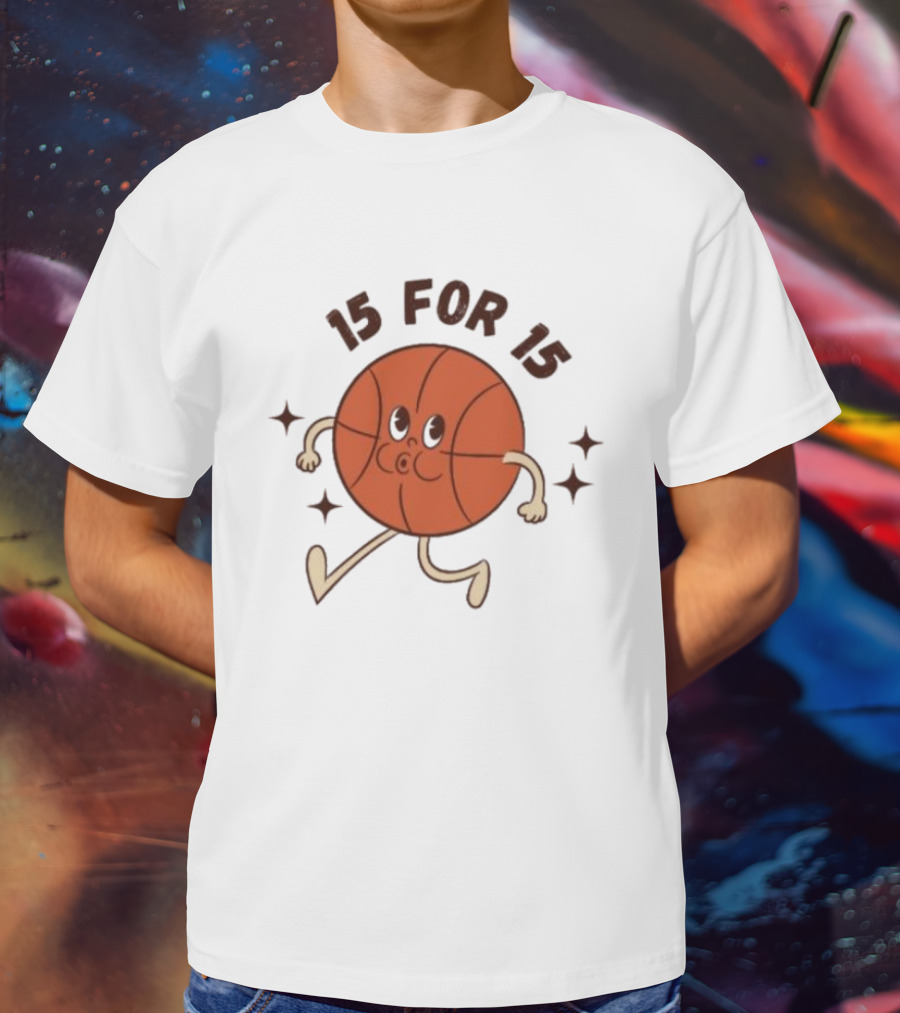 15 For 15 Basketball T-Shirt