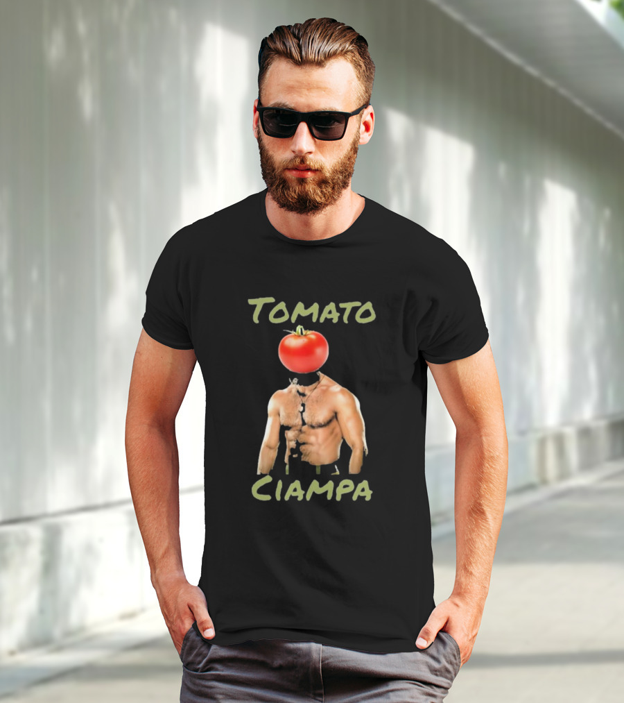 Tomato Ciampa Man Head Bodybuilder T-Shirt