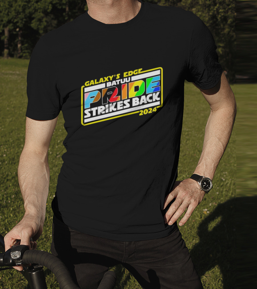 Galaxy’s Edge Batuu Pride Strikes Back T-Shirt