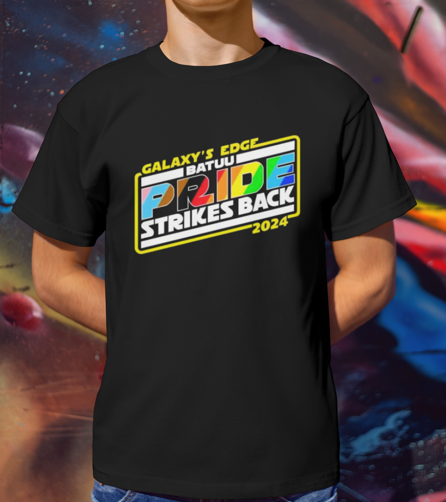 Galaxy’s Edge Batuu Pride Strikes Back T-Shirt