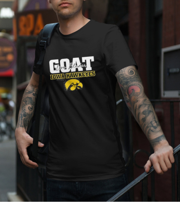 GOAT Lisa Bluder Iowa Hawkeyes T-Shirt