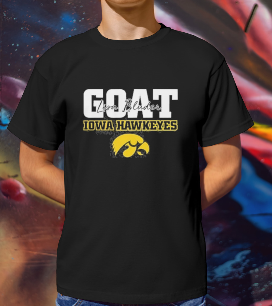 GOAT Lisa Bluder Iowa Hawkeyes T-Shirt