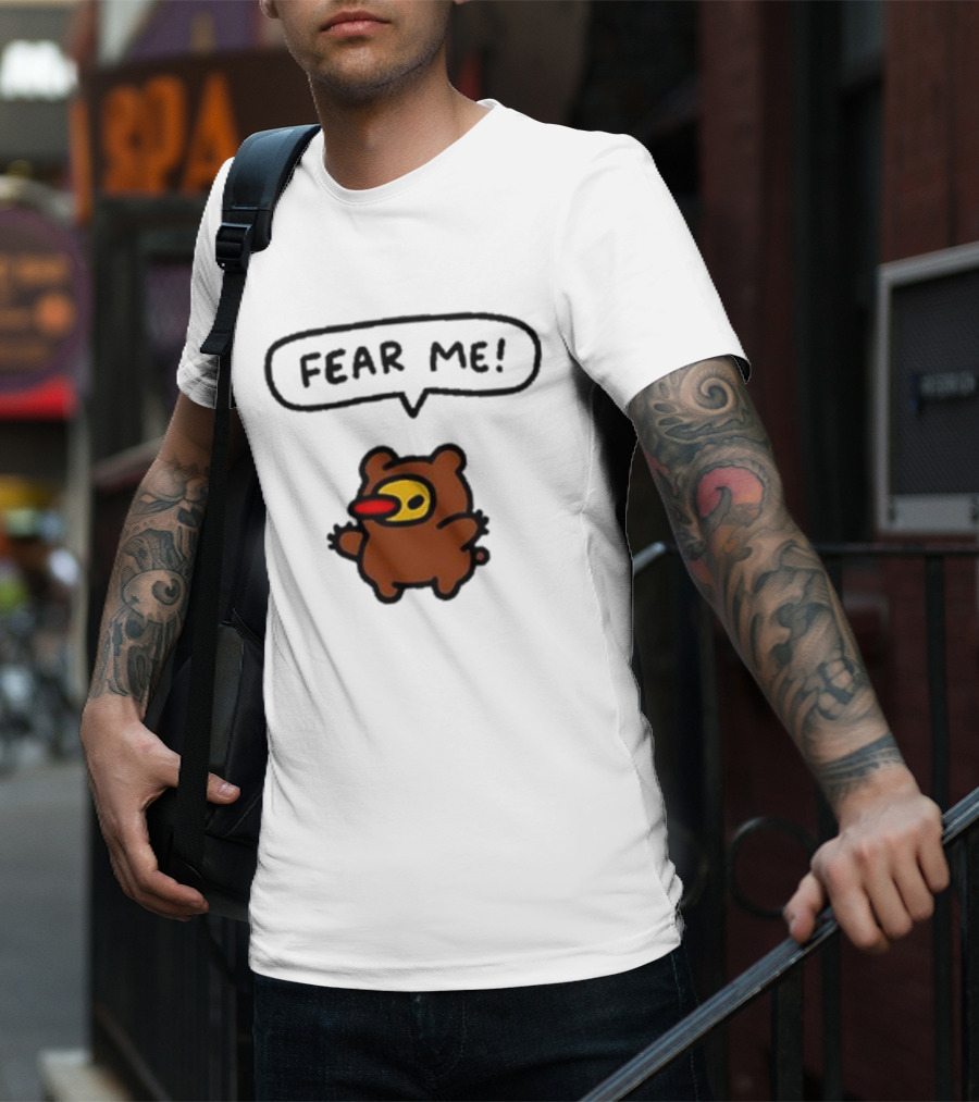 Fear Me Greb Comics Cartoon Character T-Shirt