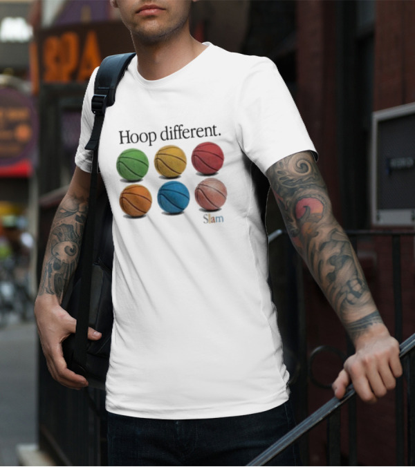Kate Martin Hoop Different Slam Basketball Multicolor Balls T-Shirt