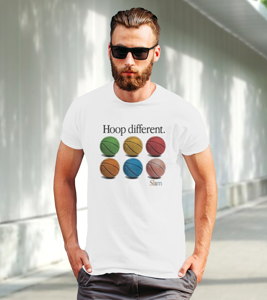 Kate Martin Hoop Different Slam Basketball Multicolor Balls T-Shirt