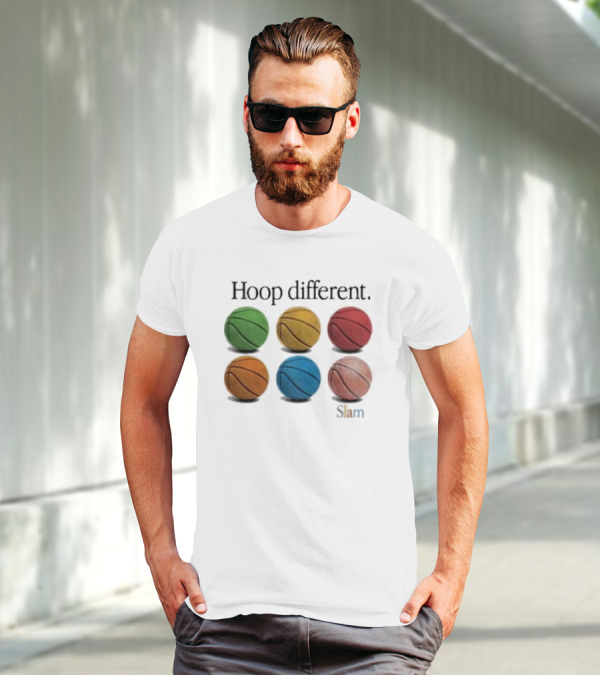 Kate Martin Hoop Different Slam Basketball Multicolor Balls T-Shirt